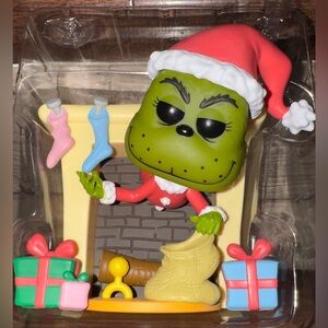 Pop! Deluxe How the Grinch Stole Christmas The Grinch w/ Bag Vinyl Figure Funko